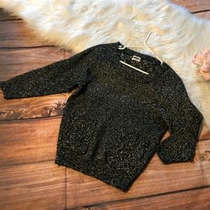 Madewell Wallace Speckled Print Sweater